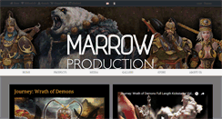 Desktop Screenshot of marrowproduction.com