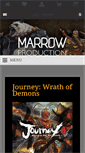 Mobile Screenshot of marrowproduction.com